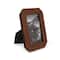4" x 6" Dark Wood Octagon Tabletop Frame by Studio Décor™ Treasured Finds